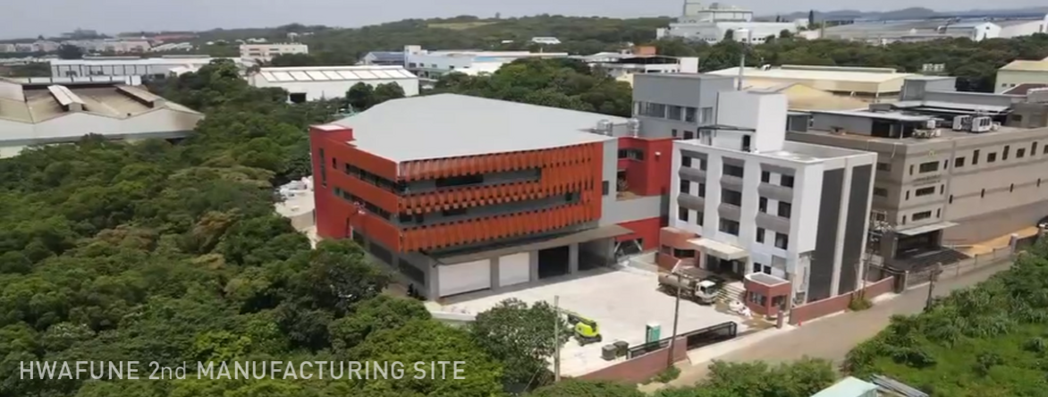 Hwafune 2nd Manufacturing Site Hwafune second manufacturing site for textile production and functional fabric development