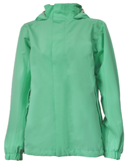 Jelly Mint Outdoor Jacket Sample | Hwafune Jelly Mint outdoor jacket sample from Hwafune, WGSN × Coloro S/S 2026